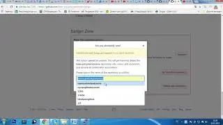Как удалить репозиторий с github