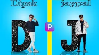 Name letter photo editing / picsart first letter photo editing /