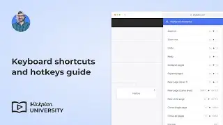 Keyboard shortcuts and hotkeys guide
