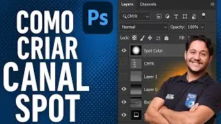 Criando canal spot pelo Photoshop para utilizar em suas impressões.