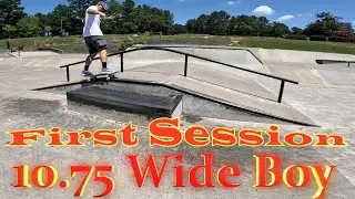 Average Skater Skates the 10.75 Heroin Wide Boy | Skate  Clips | Part 2