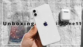 IPHONE 11 BRANCO UNBOXING + ACESSÓRIOS