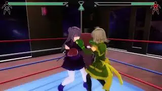 「プリンちゃんのボクシングジム2」Purin-chan's Boxing Gym 2 Gameplay - Girls Boxing