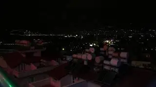 Вечерний намаз Турции в огнях