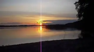 Dreaming Lake Saimaa beautiful Sunset
