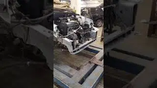 Замена рамки радиатора Датсун