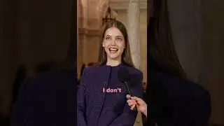 Barbara Palvin Sprouse talks to Tinx at our #nyfw show