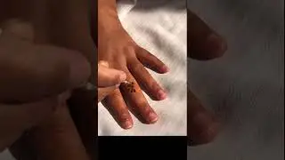 Simple finger henna tutorial series #henna #hennaart #hennatutorial #hennavideos #simplehenna