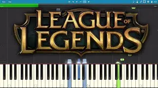 Legends Never Die ft. Against The Current - Piano Tutorial - League Of Legends Worlds 2017