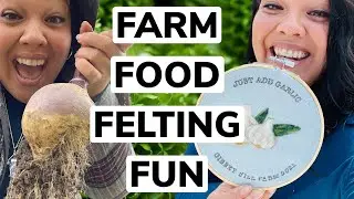 FELT so good at GIBBET FARM! | Beginner Felting Workshop