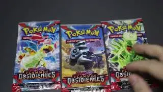 #412 Ouverture des 2 Tripacks Pokémon EV03 Flammes Obsidiennes