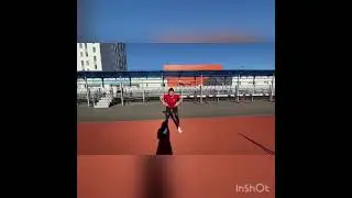 Упражнение на лыжах Калинич Юлия