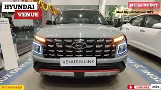 Hyundai Venue N Line N8 DCT – Review | Most Stylish Compact SUV 😍 Features, Specs and Price 💫