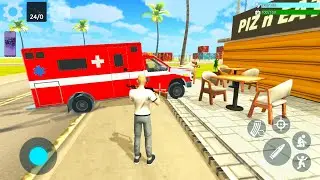 Rage City Online - Playind As A Motorbike Pizza Delivery Driver Gameplay