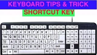 Become Keyboard Master With These  Useful Computer Keyboard Shortcut Keys !!! ## A TO Z ##