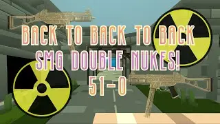 THREE SMG DOUBLE NUKES IN A ROW IN KRUNKER.IO! (51-0) | Part 1