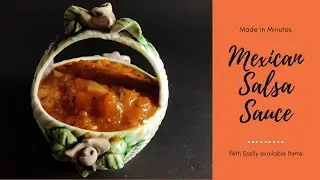 Salsa Sauce/Dip | EasyToMake | Mexican | सालसा सॉस | Within 2 minutes | Manisha Aggarwal