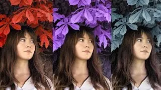 3 ways to change Nature's Colors for Amazing Portraits in Photoshop