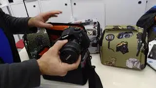 Fotoğraf makinası için farklı bir çanta yaptık