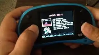 Awesome! Handheld game with 260 preloaded retro games!!