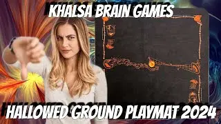 Khalsa Brain Games Hallowed Ground Playmat x Spellground Review