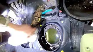 Замена топливного фильтра на Subaru Outback 2.5, 2007