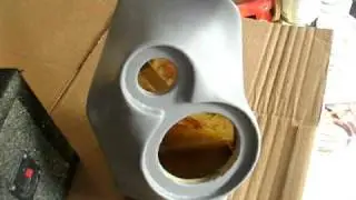 fiberglass kickpanel and sub enclosure