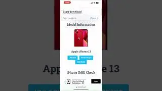 How To Check Original Iphone🍏✅Imei Check 