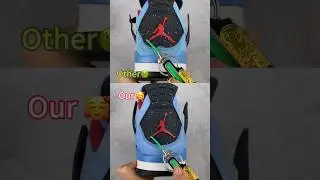 Real Vs Fake Travis Scott University Blue Jordan 4 