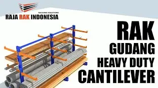 RAK GUDANG HEAVY DUTY CANTILEVER - RAJARAK