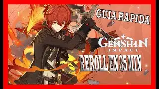 EL MEJOR METODO PARA HACER REROLL RAPIDO Y SACAR 5 ESTRELLAS  || GENSHIN IMPACT EN ESPAÑOL!!