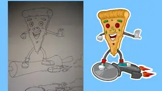 membuat karakter kartun dengan inkscape (Timelapse)