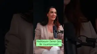 Meditasyon Bir Uyumlanmadır #shorts