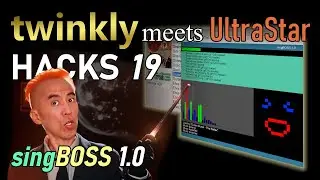 The singing face - Twinkly light Hacks 19