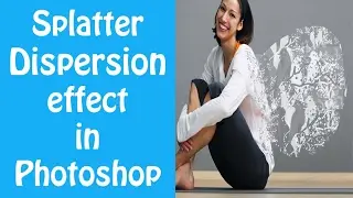 How to create photo Splatter Dispersion effect in Photoshop