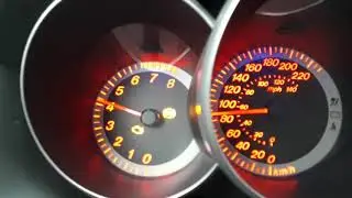 Mazda 3 GT 2006 2nd to 4th accélération 40-120km/h