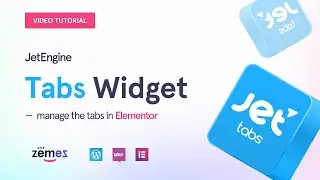 JetTabs Tabs widget: How to create and manage the tabs in Elementor