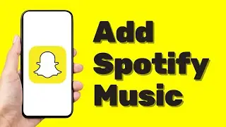 How to add spotify music on snapchat