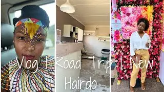 I cut my Afro Vlog | Getting my nails done | Road Trip to Giyani-Wedding | South African YouTuber