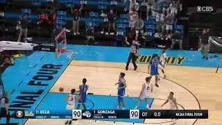 Gonzaga Buzzer Beater against UCLA in Final Four March Madness (2021)