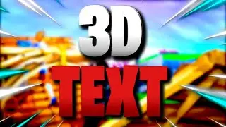 HOW TO MAKE 3D TEXT (IOS/ANDROID)