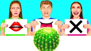 Откуси Лизни или Ничего Челлендж | Смешные Челленджи с Едой от DaRaDa Challenge