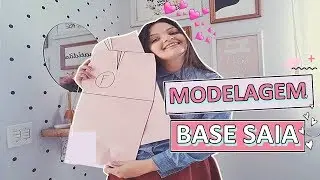 MODELAGEM PARA INICIANTES| Base saia ( SIMPLES)
