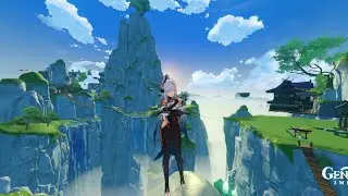 Serenitea Pot Obstacle Race Track | Emerald Peak Realm v2.0 | Genshin Impact