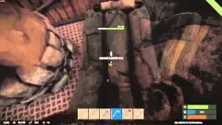 RUST RAIDING USING BONE CLUB