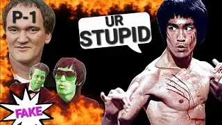 Bruce Lee VS Brad Pitt: Once Upon A Time in Hollywood STUPIDITY EXPOSED P-1: Quentin Tarantino & MJW