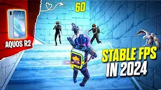 OMG😱!! Sharp Aquos R2 With FPS Meter Pubg Test in 2024