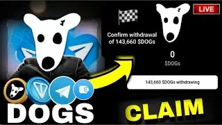 Dogs Airdrop Claim Process | Dogs Token Live Free Withdraw | Dogs Deposit to exchange OKX & Bybit |