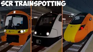 Trains At Airport Central - SCR Trainspotting - Roblox Stepford County Railway