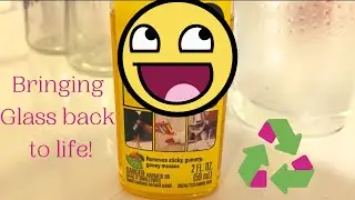 How To Remove Residue | Recycling Glass Jars with Goo Gone
